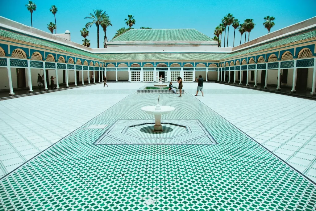 Bahia Palace in Marrakech, Morocco