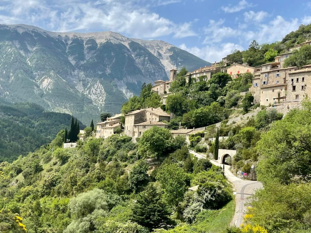 Village of Brantes, France.