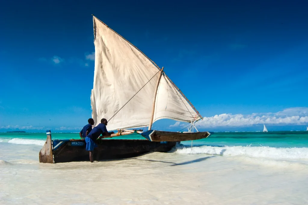 Matemwe Beach, Zanzibar, Tanzania.