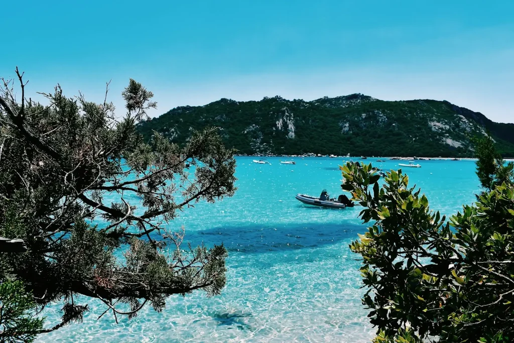 Santa Giulia beach, France.