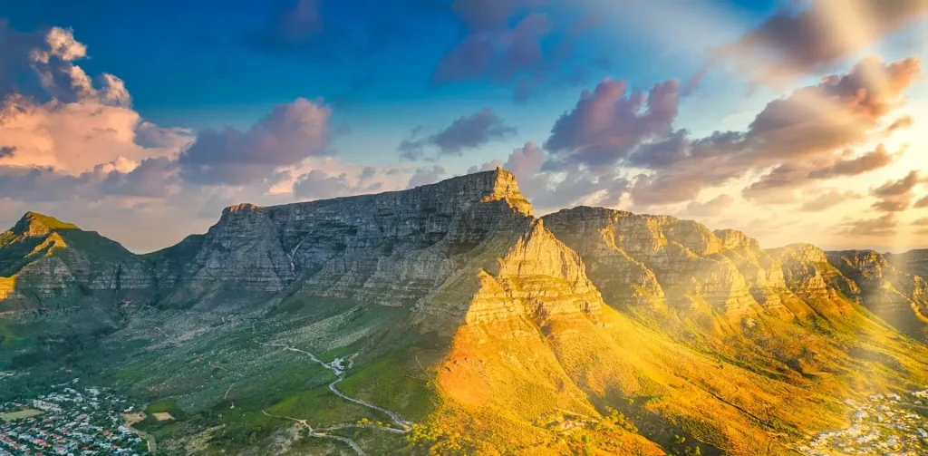 Table Mountain, Cape Town, South Africa.