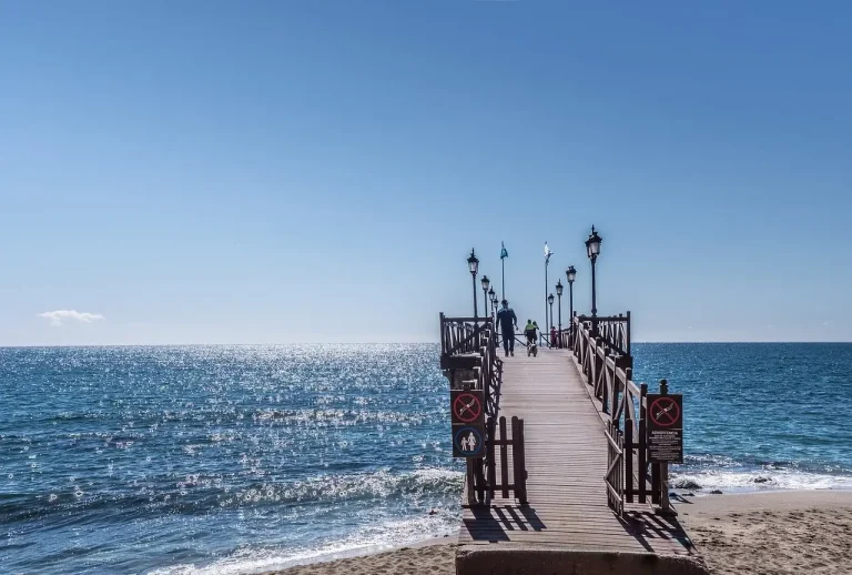Jetée à Marbella