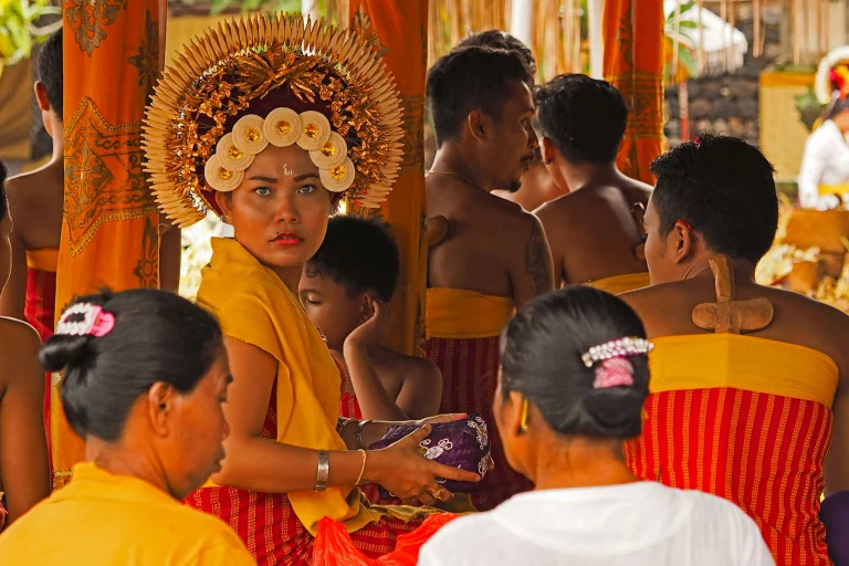 Cérémonie de Pleine Lune à Bali