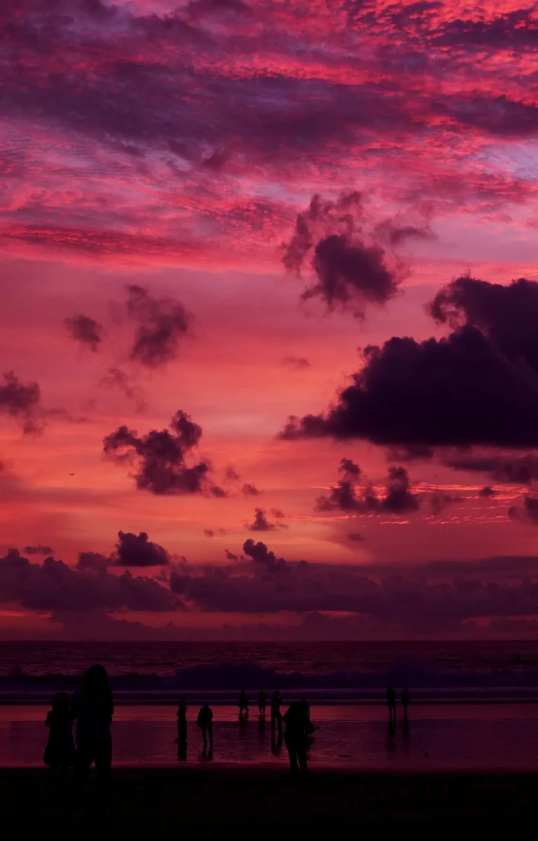 Coucher de soleil à Seminyak, Bali