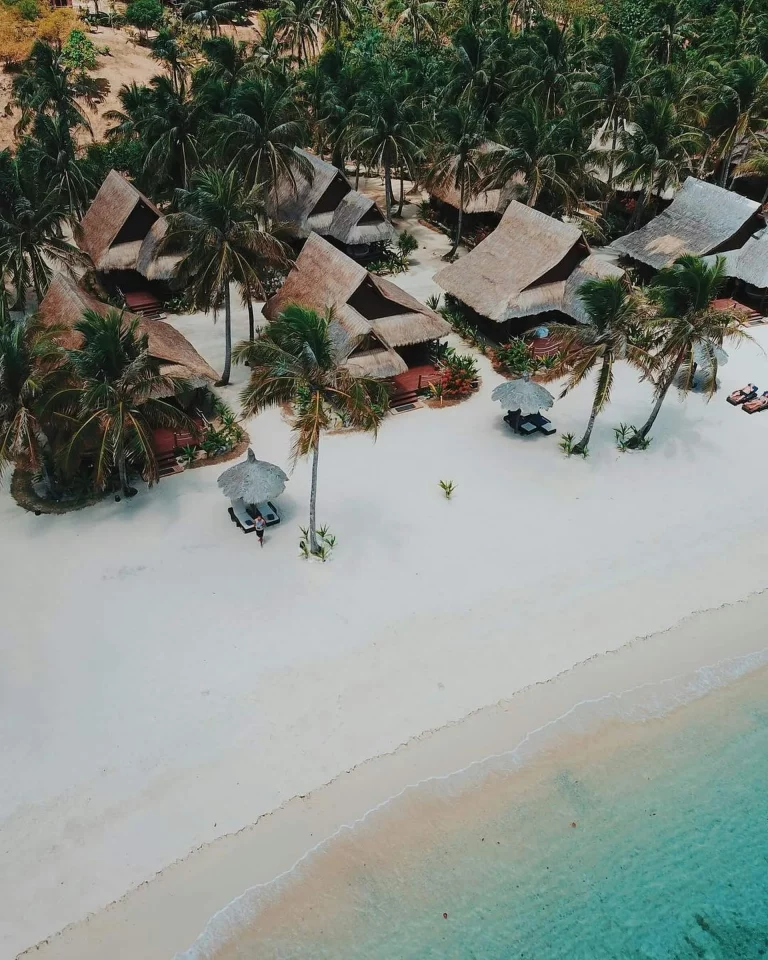 Notre magnifique île privée.