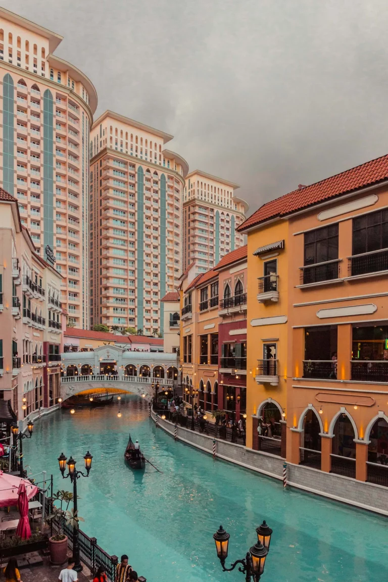 Vue aérienne de Manila Taguig, Philippines.