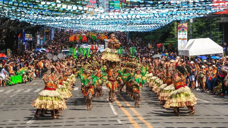 Danseurs de samba au Carnaval de Rio.